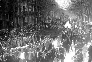 Manifestación Comunista